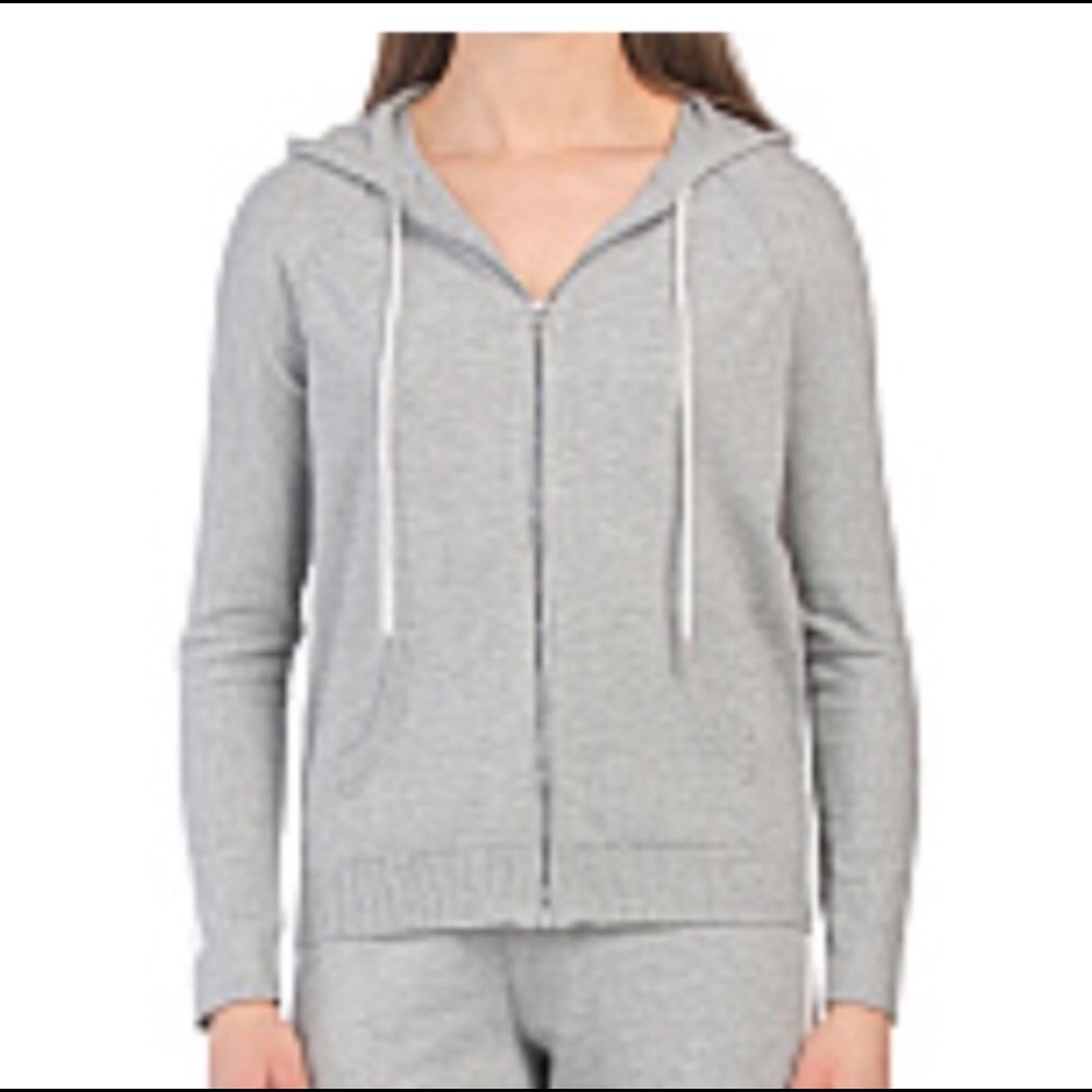 Racing Stripe Full Zip Hooded Sweater size Small - Picture 5 of 11
